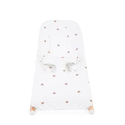 CHILDHOME Housse Pour Transat Evolux Coeurs Dor&eacute;s - 