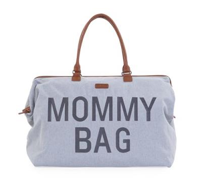  Sac &agrave; langer Mommy bag signature Canvas gris
