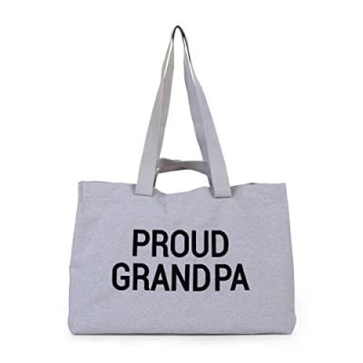 CHILDHOME Sac &agrave; Langer  Grandpa Bag - Canvas Gris