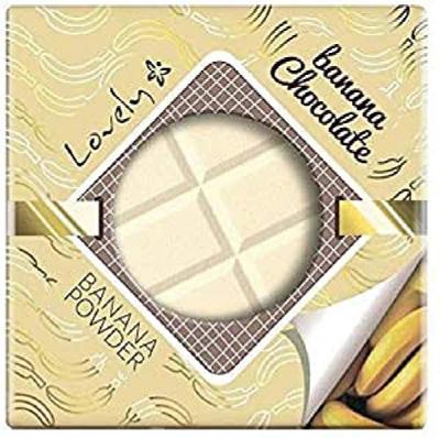 LOVELY  Chocolate Powder Banana Compact Powder 9g