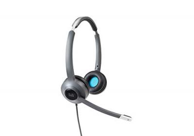 CISCO  522 Wired Dual - Micro-casque - sur-oreille - filaire - jack 3,5mm 