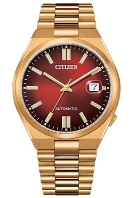 CITIZEN Montre Homme  Tsuyosa - NJ0153-82X Bracelet Acier Dor&eacute; rose
