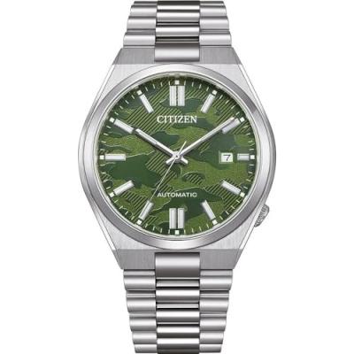 CITIZEN Montre automatique Tsuyosa Vert NJ0159-86X