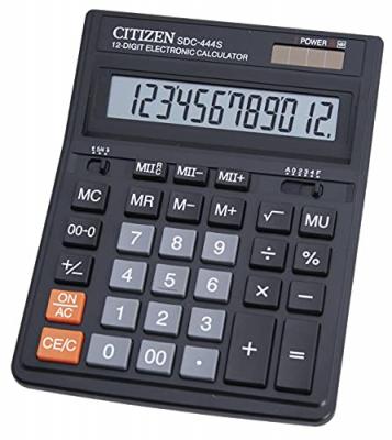 CITIZEN  SDC 444S Calculatrice de table Noir
