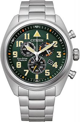 CITIZEN  Chronographe Super Titanium Eco Drive AT2480-81X