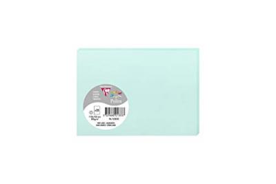 POLLEN  Carte Simple 210g 110x155 vert jade pqt 25