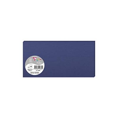 POLLEN Paquet de 25 cartes simples  106x213mm Bleu Nuit 210g