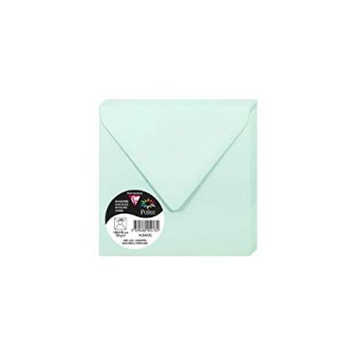 POLLEN  Enveloppe 120g 140x140 vert jade pqt 20
