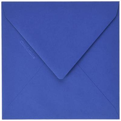 POLLEN Paquet de 20 enveloppes  140x140mm Bleu Nuit 120g