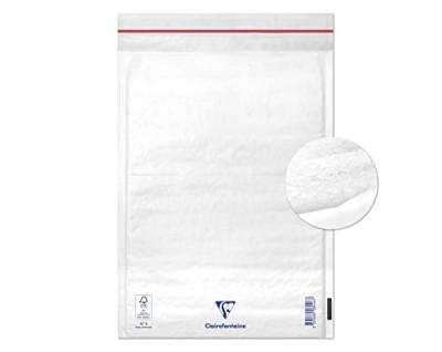 Set de 10 pochettes &agrave; bulles Clairefontaine Kraft 215 x 340 mm
