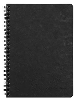 CLAIREFONTAINE Age Bag carnet reliure int&eacute;grale 14,8x21 100p lign&eacute; noir