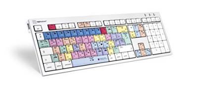 LOGICKEYBOARD Lkb-pprocc-cwmu-fr filaire usb azerty fr blanc