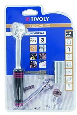 TIVOLY  - Douille universelle + cliquet