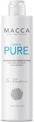 MACCA  Clean & Pure Lait D&eacute;maquillant Peaux Sensibles 200 ml