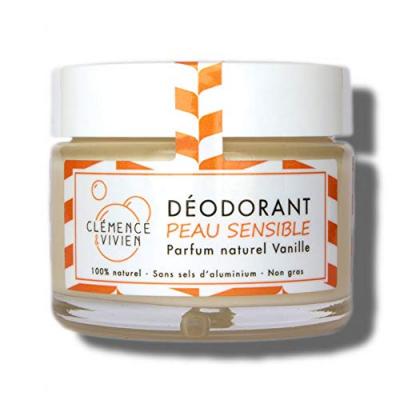 CLEMENCE ET VIVIEN D&eacute;odorant 100% naturel Peau sensible Vanille - Cl&eacute;mence & Vivien