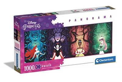 CLEMENTONI Puzzle  Panorama 1000 pi&egrave;ces - Disney Princess - - Puzzle
