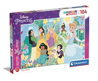 CLEMENTONI  - 20346 - glitter 104p princess CLEM20346