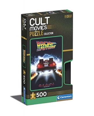 CLEMENTONI Puzzle  Cult Movies - 500 pi&egrave;ces - Retour vers le futur - -