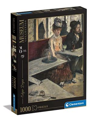 CLEMENTONI  1000 Pieces Musum Degas Dans Un Caf&eacute; Puzzle Dor&eacute;