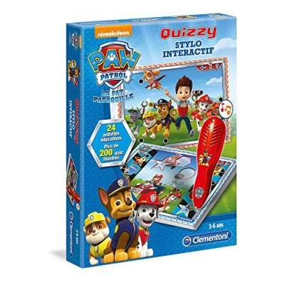 CLEMENTONI  Paw Patrol Activit&eacute;s Educative Quizzy-Pat'Patrouille, 52090