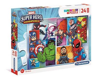  Puzzle Pi&egrave;ces XXL - Marvel Super Heroes Clementoni