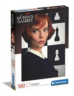 CLEMENTONI Puzzle 500 element&oacute;w netflix queen's gambit
