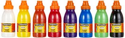 CLEOPATRE Cl&eacute;op&acirc;tre PGN250X8 Lot de 8 Peinture 250 ml Assortiment de Couleurs