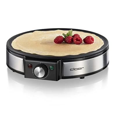 CLOER  6630 1200w Crepe Maker Argent&eacute; One Size / EU Plug
