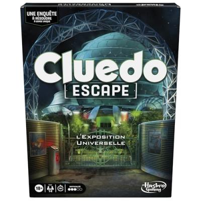 HASBRO GAMING Jeu d'enqu&ecirc;te  Cluedo Escape L'exposition universelle 