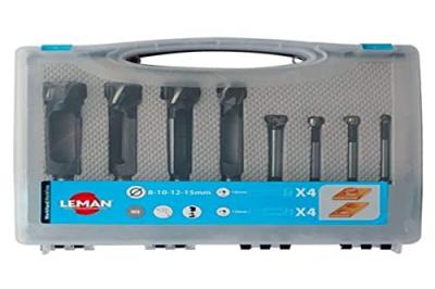 LEMAN Coffret 4 M&egrave;ches &agrave; Bouchonner et 4 M&egrave;ches &agrave; Fa&ccedil;onner &agrave; Fond Plat