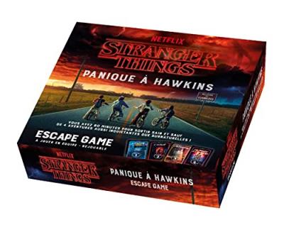  Coffret Escape game STRANGER THINGS - Panique &agrave; Hawkins (Coffret)