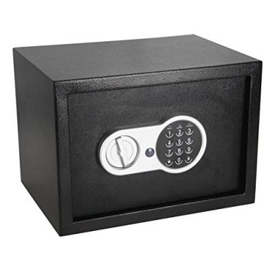 PROVENCE OUTILLAGE Cogex 80876 Coffre de s&eacute;curit&eacute; &agrave; code digital, Gris