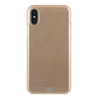COLOR BLOCK Coque rigide perfor&eacute;e dor&eacute;e Colorblock pour iPhone X/XS - Neuf