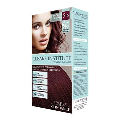 CLEARE INSTITUTE Clear&eacute; Institute Coloration 5.6 Chocolat Cerise Cheveux D&eacute;licats