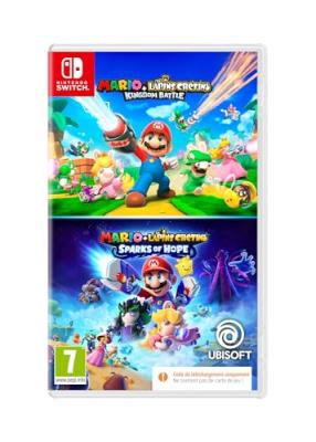 UBISOFT Mario + Lapins Cr&eacute;tins Kingdom Battle / Mario + Lapins Cr&eacute;tins Sparks of Hope (CIB) (SWITCH)