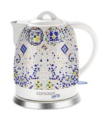 CONCEPT  rK0020 bouilloire retro art design moderne 1,5 bouilloire &eacute;lectrique sans fil 360&deg;