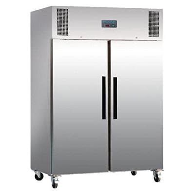 POLAR  Armoire n&eacute;gative PRO 2 portes inox 1200 litres