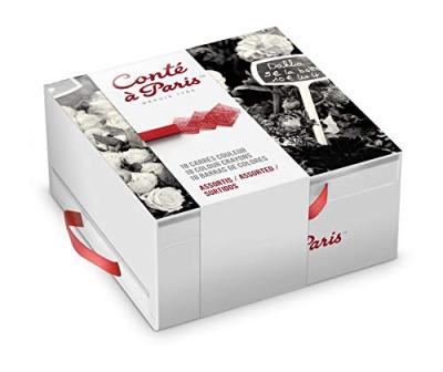 LEFRANC BOURGEOIS Coffret de 3 tiroirs de 18 carr&eacute;s - Couleurs vari&eacute;es