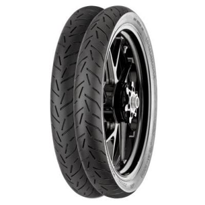 CONTINENTAL  Contistreet M/c 47p Tl Road Tire Argent&eacute; 80 / 100 / R18