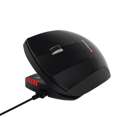 CONTOUR DESIGN  unimouse-l usb gauche usb 6 boutons noir