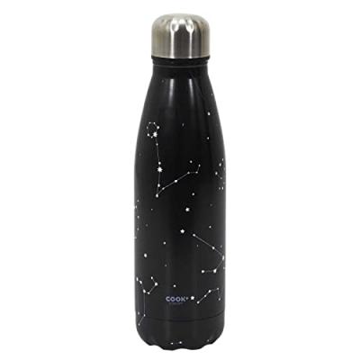 COOK CONCEPT Coffret bouteille isotherme 50 cl avec mousqueton constellation