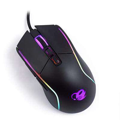 COOLBOX Souris Gaming avec LED  DG-MOU019-RGB RGB 6400 dpi 30 ips Noir