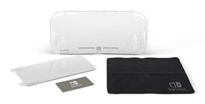 FIB RMS CH Power a - cover clear grey for nintendo switch lite