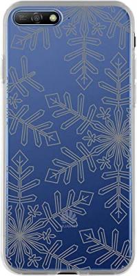 BIGBEN CONNECTED  COVFLOCONY68 - Coque hybride Flocon Y6 2018