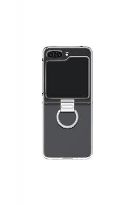 SAMSUNG Coque Transparente Officielle  Galaxy avec Anneau pour Z Flip5