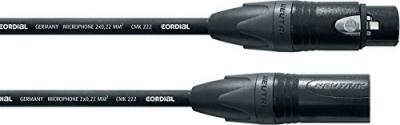 CORDIAL  c&acirc;ble s&eacute;rie PEAK XLR m&acirc;le / XLR femelle 6 m