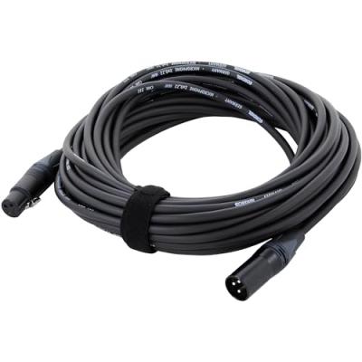 CORDIAL  cpm20fm - c&acirc;ble microphone standard xlr m&acirc;le -xlr femelle 20 m s&eacute;rie peak