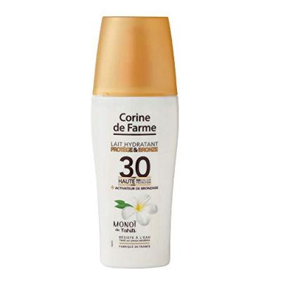 CORINE DE FARME  Lait Hydratant Prot&egrave;ge et Bronzage SPF 30 150 ml