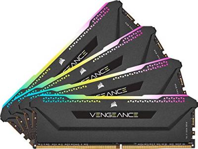 CORSAIR  Vengeance RGB PRO SL - 4 x 32 Go - DDR4 3200 MHz C16