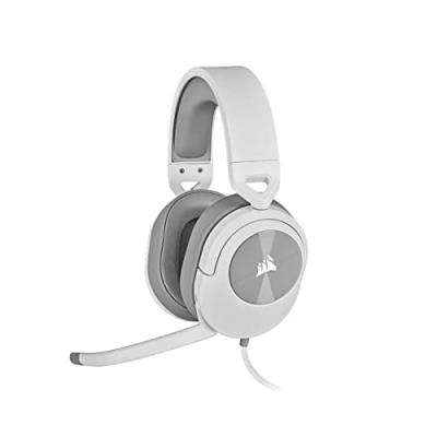 CORSAIR Casque Gaming HS55 SURROUND Casque Avec fil - Blanc
